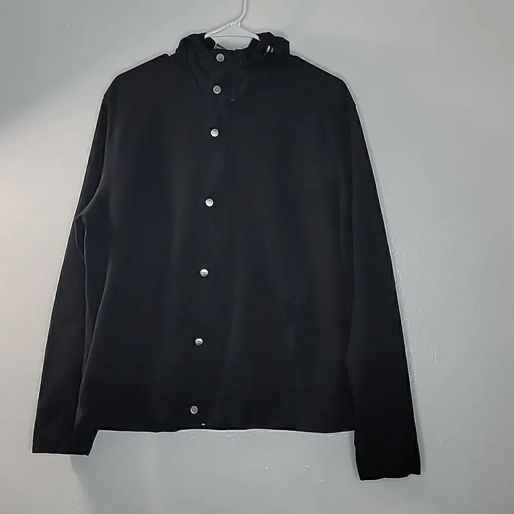 Micheal Kors Light Button up Jacket with Hood - Picture 2 of 13